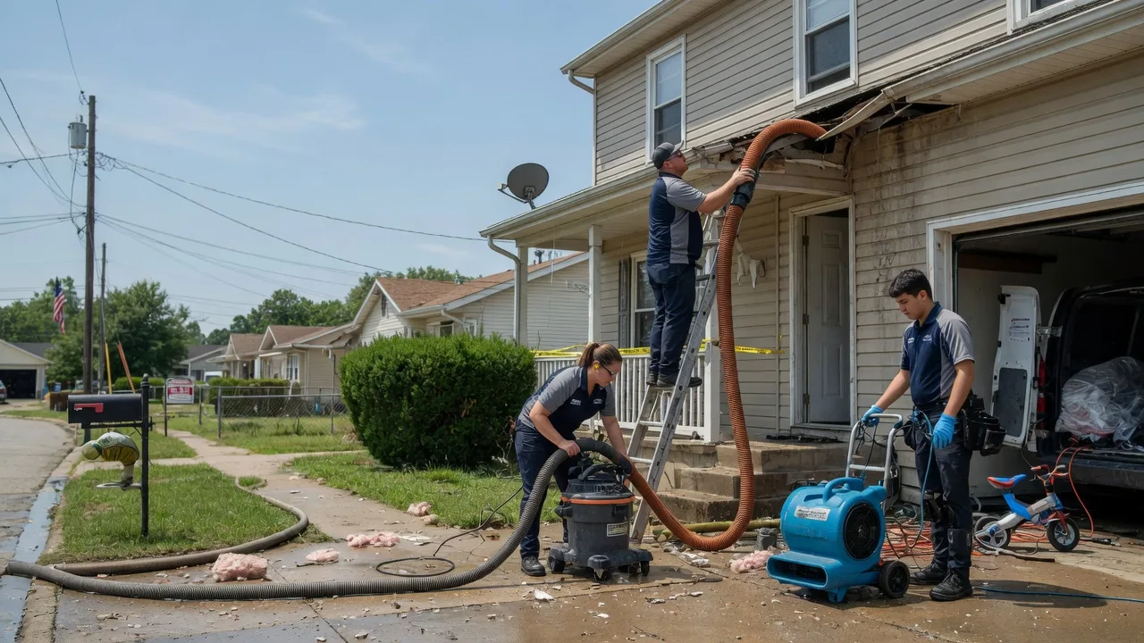 Water Damage Restoration in Hornbeck, LA near me